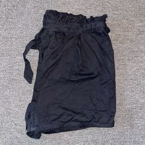 BooHoo Paper Bag Tie Waist Shorts